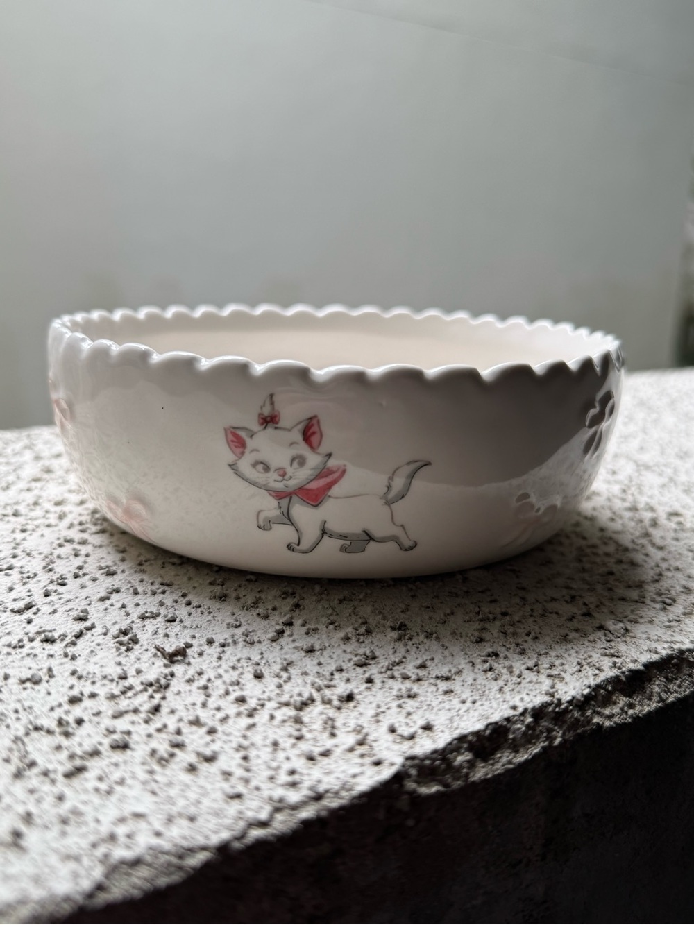 Rae Dunn x Disney Aristocats Pet Bowl